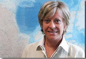 Nancy Maynard near her office at Goddard